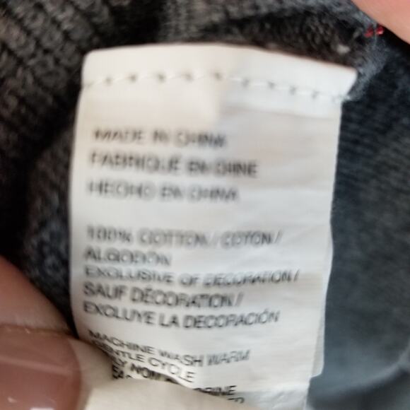 IZOD Sweater 2XL  Men's Fine Gauge Essentials V-Neck Solid Gray - Picture 6 of 9